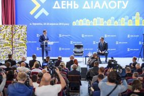 Vladimir Groisman and Vitali Klitschko