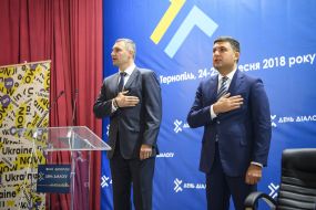 Vladimir Groisman and Vitali Klitschko