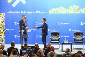 Vladimir Groisman and Vitali Klitschko