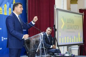 Vladimir Groisman and Vitali Klitschko