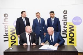 Ceremony of transfer of land plots