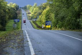 The route "Ternopil - Rava-Ruska"