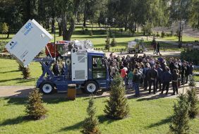 Vitali Klitschko answers questions of journalists