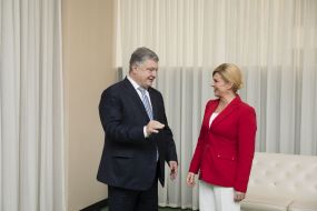 Петро Порошенко та Колінда Грабар-Китарович