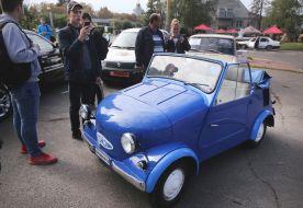 Retro car Motorcycle SMZ