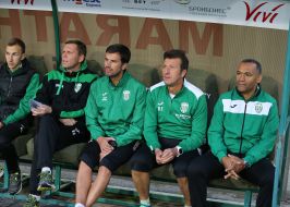 Coaching staff of FC "Karpaty" 