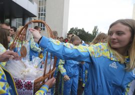 Проводи збірної України на ІІІ літні Юнацькі Олімпійські ігри