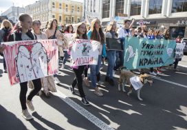 All-Ukrainian March for animal rights
