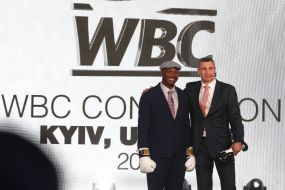 Леннокс Льюис и Виталий Кличко