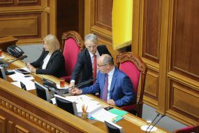 Irina Gerashchenko and Andrei Parubiy