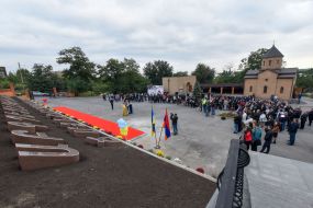 Opening of the monument to the Armenian alphabet