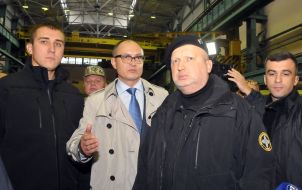 Alexander Turchinov and Alexander Khlan