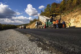 Строительство дороги Н-03 Житомир - Черновцы
