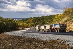 Строительство дороги Н-03 Житомир - Черновцы