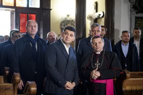 Владимир Гройсман и Леон Дубравский