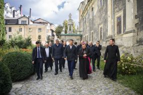 Владимир Гройсман и Леон Дубравский