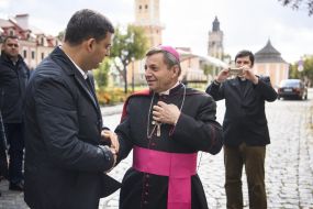 Владимир Гройсман и Леон Дубравский