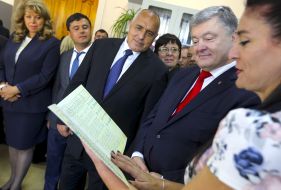 Petr Poroshenko and Boyko Borisov