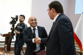 Yuriy Lutsenko and Gunduz Mamedov