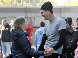 A conscript with a girlfriend