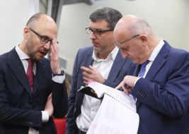 Сергій Гусовський та Валентин Мондриївський