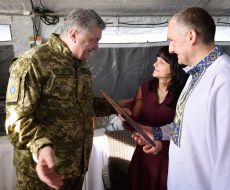 Петро Порошенко та Олександр Дарморос