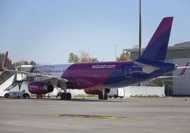 Літак авіакомпанії Wizz Air