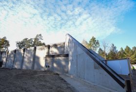 Construction of a modern arsenal for the storage of ammunition