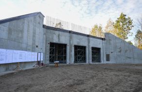 Construction of a modern arsenal for the storage of ammunition