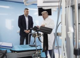 Vitali Klitschko and Igor Chermak