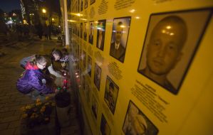Participants of the action "Light a candle!"