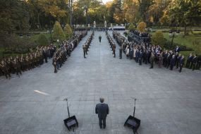 Petro Poroshenko and Stepan Poltorak