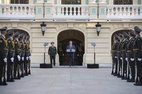 Petro Poroshenko and Stepan Poltorak