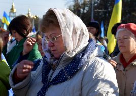 Participants of the Prayer for Ukraine