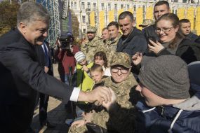 Petro Poroshenko congratulates the participants of the Prayer for Ukraine