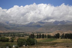 View of the Alatau Range
