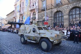 "March of Defenders of Ukraine" in Lviv