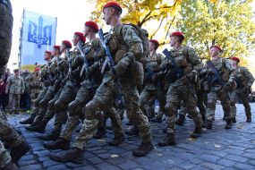 "March of Defenders of Ukraine" in Lviv