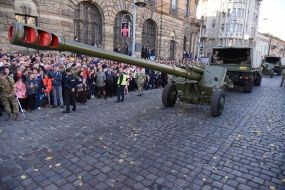 "March of Defenders of Ukraine" in Lviv