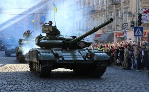 "March of Defenders of Ukraine" in Lviv