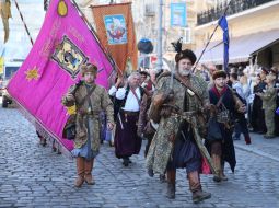 "March of Defenders of Ukraine" in Lviv