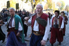 "March of Defenders of Ukraine" in Lviv