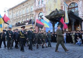 "March of Defenders of Ukraine" in Lviv