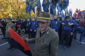 Участники Марша славы УПА