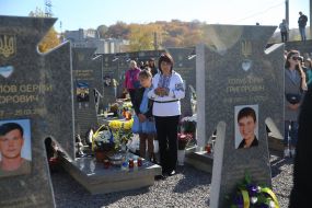 Graves of fallen warriors