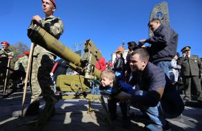Exhibition of military equipment