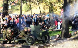 Reconstruction of the battle