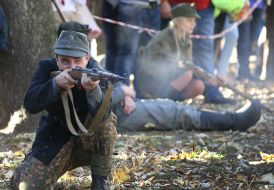 Reconstruction of the battle