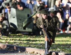 Reconstruction of the battle