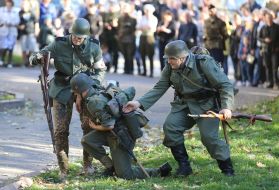 Reconstruction of the battle